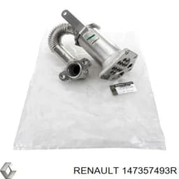 147357493R RENAULT Enfriador EGR de recirculación de gases de escape original y equivalente
