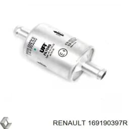 169190397R RENAULT Filtro de combustible original y equivalente