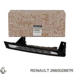266002887R RENAULT Luz diurna derecha original y equivalente