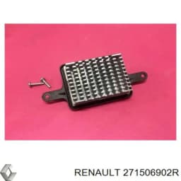 271506902R RENAULT Resistencia de calefacción original y equivalente