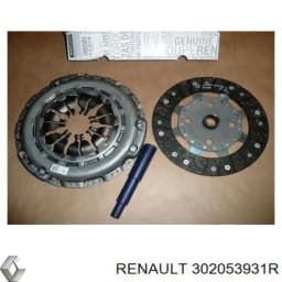 302053931R RENAULT Embrague original y equivalente