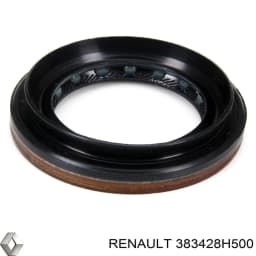 383428H500 RENAULT Anillo retén de semieje, eje delantero, izquierdo original y equivalente