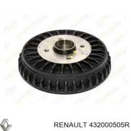 432000505R RENAULT Tambor de freno trasero original y equivalente