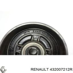432007212R RENAULT Tambor de freno trasero original y equivalente