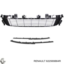 622569864R RENAULT Rejilla de ventilación, parachoques delantero original y equivalente