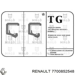 7700852548 RENAULT Anillo Reten Caja De Cambios original y equivalente