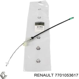 7701053617 RENAULT Cable de ajuste del respaldo del asiento original y equivalente