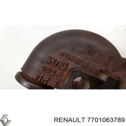 7701063789 RENAULT Enfriador EGR de recirculación de gases de escape original y equivalente