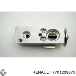 7701209875 RENAULT Válvula de expansión, aire acondicionado original y equivalente