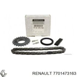 7701473163 RENAULT Juego, cadena, bomba de aceite original y equivalente