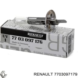 7703097179 RENAULT Bombilla original y equivalente