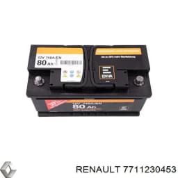 7711230453 RENAULT Batería original y equivalente