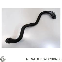 8200208708 RENAULT Tubo flexible de aire de sobrealimentación izquierdo original y equivalente
