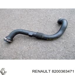 8200363471 RENAULT Tubo flexible de aire de sobrealimentación derecho original y equivalente