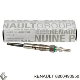 8200490950 RENAULT Bujía de precalentamiento original y equivalente