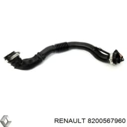 8200567960 RENAULT Tubo flexible de aire de sobrealimentación izquierdo original y equivalente