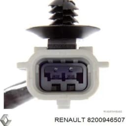 8200946507 RENAULT Sensor de temperatura, gas de escape, Filtro hollín/partículas original y equivalente