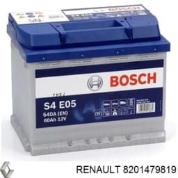 8201479819 RENAULT Batería original y equivalente