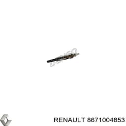 8671004853 RENAULT Bujía de precalentamiento original y equivalente