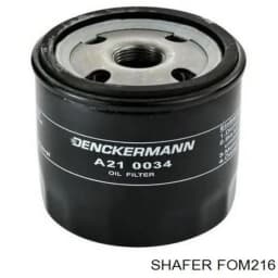 FOM216 SHAFER Filtro de aceite original y equivalente