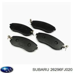 26296FJ020 SUBARU Pastillas de freno delanteras original y equivalente