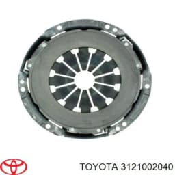 3121002040 TOYOTA Plato de presión de embrague original y equivalente