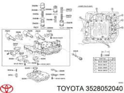 3528052040 TOYOTA Solenoide De Transmision Automatica original y equivalente