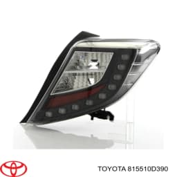 815510D390 TOYOTA Piloto posterior derecho original y equivalente