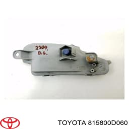815800D060 TOYOTA Reflector, parachoques trasero, derecho original y equivalente