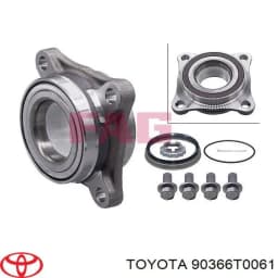 90366T0061 TOYOTA Cojinete de rueda delantero original y equivalente