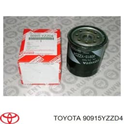 90915YZZD4 TOYOTA Filtro de aceite original y equivalente