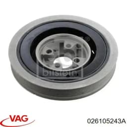 026105243A VAG Polea de cigüeñal original y equivalente