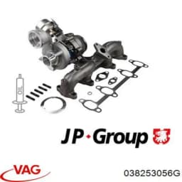 038253056G VAG Turbocompresor original y equivalente