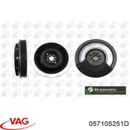 057105251D VAG Polea de cigüeñal original y equivalente
