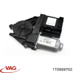 1T0959702 VAG Motor eléctrico, elevalunas, puerta delantera derecha original y equivalente
