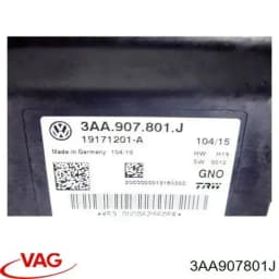 3AA907801J VAG Unidad De Control (Modulo) Del Freno De Estacionamiento Electromecanico original y equivalente