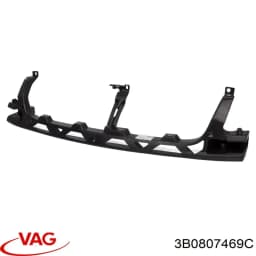 3B0807469C VAG Soporte de parachoques delantero central original y equivalente