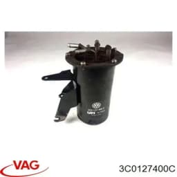 3C0127400C VAG Caja del filtro de combustible original y equivalente