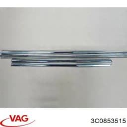 3C0853515 VAG Moldura de puerta delantera izquierda superior original y equivalente