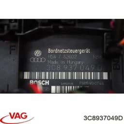 3C8937049D VAG Módulo de control, red de abordo original y equivalente
