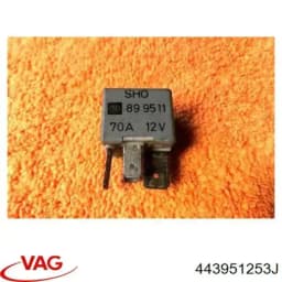 443951253J VAG Relé de ventilador de habitáculo original y equivalente