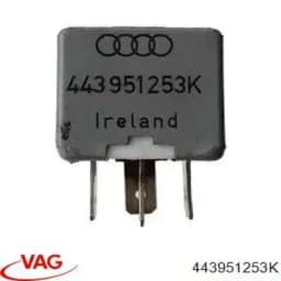 443951253K VAG Relé de ventilador de habitáculo original y equivalente