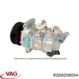 5Q0820803A VAG Compresor de aire acondicionado original y equivalente