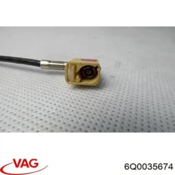 6Q0035674 VAG Cable de antena de radio original y equivalente