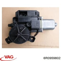 6R0959802 VAG Motor eléctrico, elevalunas, puerta delantera derecha original y equivalente