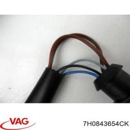 7H0843654CK VAG Cerradura de puerta corrediza lateral puerta corrediza original y equivalente