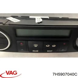 7H5907040B VAG Unidad de control aire acondicionado original y equivalente
