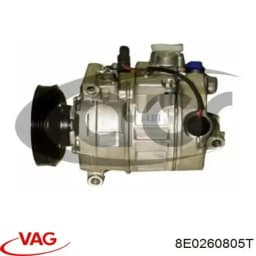 8E0260805T VAG Compresor de aire acondicionado original y equivalente