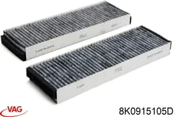 8K0915105D VAG Batería original y equivalente