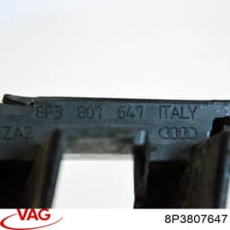 8P3807647 VAG Rejilla de ventilación, parachoques trasero, central original y equivalente